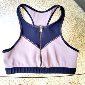 Blue Life | Front Zip Sports Bra